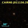 CAIRNS J011156.29+001401.5