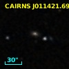 CAIRNS J011421.69+004123.2