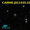 CAIRNS J011435.31+002825.6
