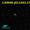CAIRNS J011443.17+001445.6