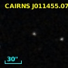 CAIRNS J011455.07+003728.5