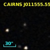 CAIRNS J011555.55+003120.0