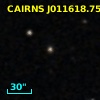 CAIRNS J011618.75-003822.9