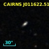 CAIRNS J011622.51-001233.4