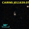 CAIRNS J011639.07-001329.0