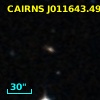 CAIRNS J011643.49+001714.5