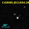 CAIRNS J011654.26-010154.0