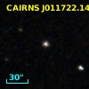 CAIRNS J011722.14+001800.0