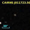 CAIRNS J011723.50+010341.7