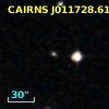 CAIRNS J011728.61-001557.3