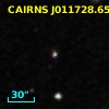 CAIRNS J011728.65+003407.6