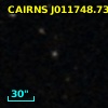 CAIRNS J011748.73+001224.5
