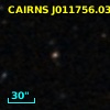 CAIRNS J011756.03+002545.7