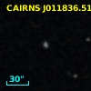 CAIRNS J011836.51-000010.7