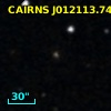 CAIRNS J012113.74+004731.8