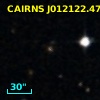 CAIRNS J012122.47+010013.5