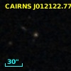 CAIRNS J012122.77+002311.3