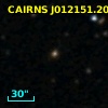 CAIRNS J012151.19-001130.8