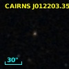 CAIRNS J012203.35+004155.3