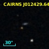 CAIRNS J012429.64+000109.0
