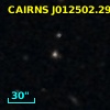 CAIRNS J012502.29-002636.8