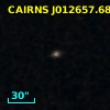 CAIRNS J012657.68-005742.7