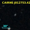 CAIRNS J012753.42-000144.5