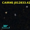 CAIRNS J012833.42-011350.4