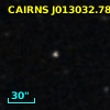 CAIRNS J013032.78+004033.9