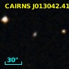 CAIRNS J013042.41+001112.2