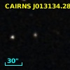 CAIRNS J013134.28+002147.3