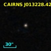 CAIRNS J013228.42+011311.4