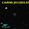 CAIRNS J013303.07+010823.8