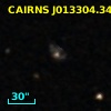 CAIRNS J013304.34+002526.7