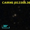 CAIRNS J013308.36+003633.2