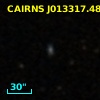 CAIRNS J013317.48-010715.4
