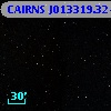 CAIRNS J013319.32+004303.0