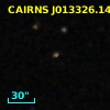 CAIRNS J013326.14+002326.3