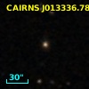 CAIRNS J013336.78-003142.7