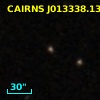 CAIRNS J013338.13+004936.2