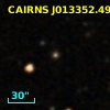 CAIRNS J013352.49+004208.0