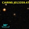 CAIRNS J013359.47+002043.3