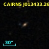 CAIRNS J013433.26-002549.0