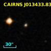 CAIRNS J013433.83-003259.9