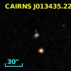 CAIRNS J013435.22-004441.5