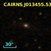 CAIRNS J013455.53+002316.5