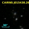 CAIRNS J015438.26+001215.0