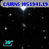 CAIRNS J051941.19+053743.1