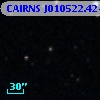CAIRNS J010522.42+002858.4