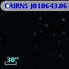 CAIRNS J010643.06+001710.7